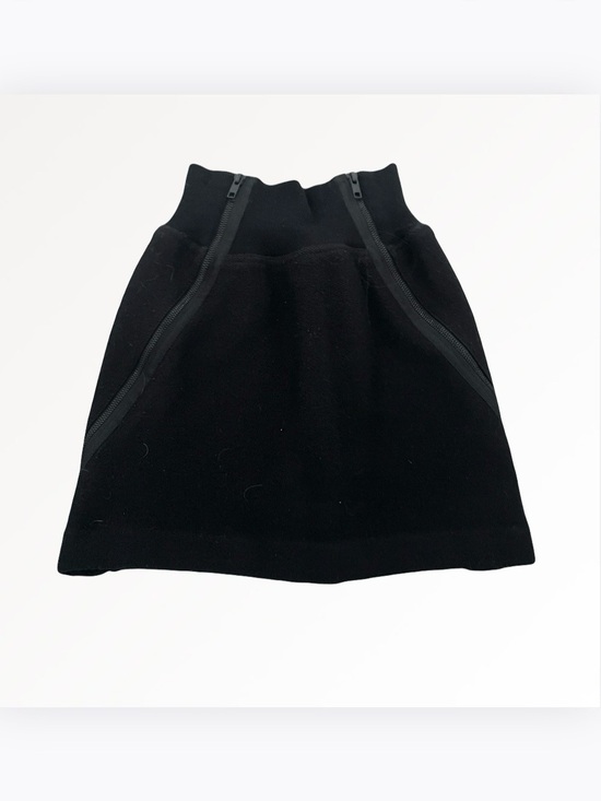 Theory Dresses & Skirts - THEORY Gretchyn Wool Blend Side Zipper Mini Skirt in Black
